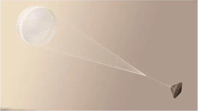 Schiaparelli  предаде първия си сигнал от Марс