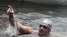 Петър Стойчев подобри рекорд на Световното по плуване в ледени води