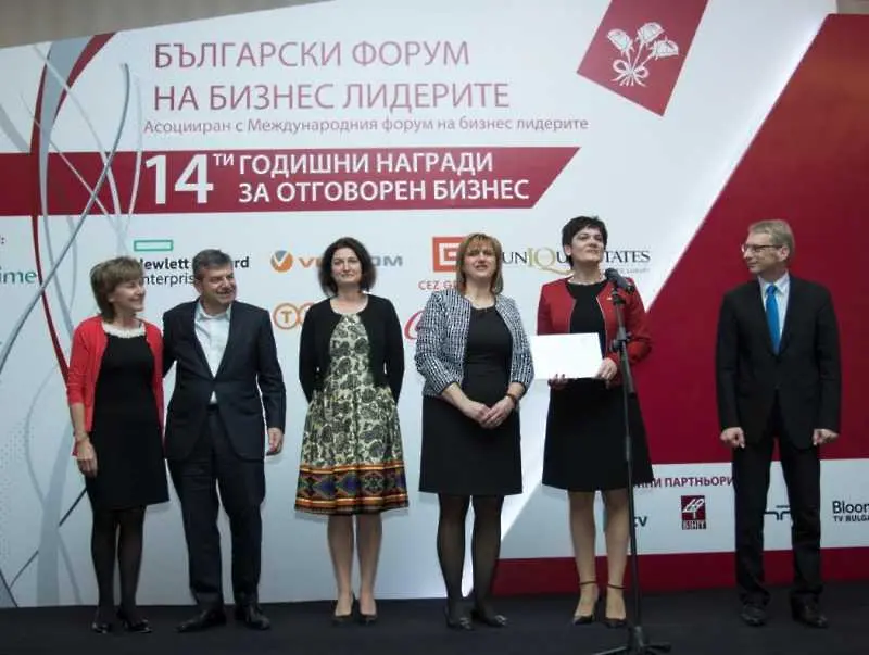 Съветът на жените в бизнеса отличен за втори път на Годишните награди за отговорен бизнес