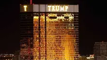 Пожар пламна в небостъргача на Тръмп