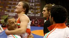 Биляна Дудова спечели злато от европейското първенство по борба