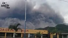 Зрелищно изригване на вулкан в Гватемала (видео) 