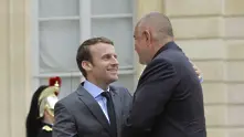 Макрон посрещна Борисов с почести в Елисейския дворец