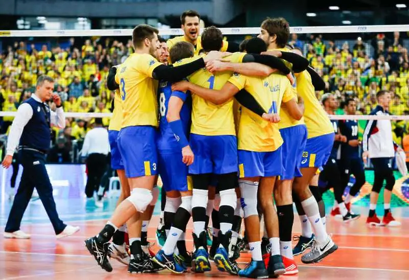 Бразилия достигна финала на Световната лига по волейбол