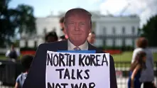Тръмп отново: Ако удари Гуам, Ким Чен Ун ще съжали бързо и истински