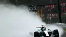 Гран при на Италия: Квалификацията започна под проливен дъжд
