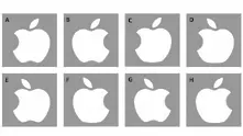 Можете ли да решите този тест с логото на Apple?