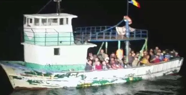 Румънската брегова охрана спаси над 150 бедстващи мигранти