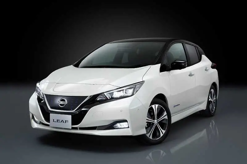 Новият Nissan Leaf на автомобилното изложение в София