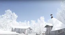 Метеор премина над Лапландия и освети нощта като ден (видео)