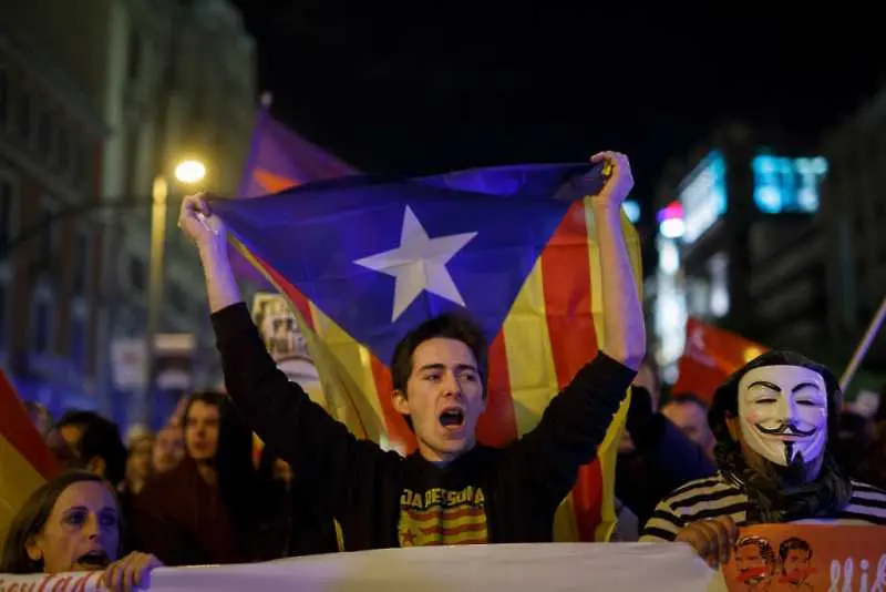45 хиляди излязоха в Брюксел, за да подкрепят независима Каталуния