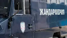 Пожар в поделението на жандармерията в Бургас