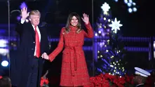 Доналд и Мелания Тръмп се включиха в проследяването на пътешествието на Дядо Коледа