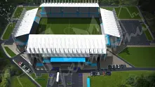 Лудогорец изгражда трети нов сектор на стадиона си (снимки)