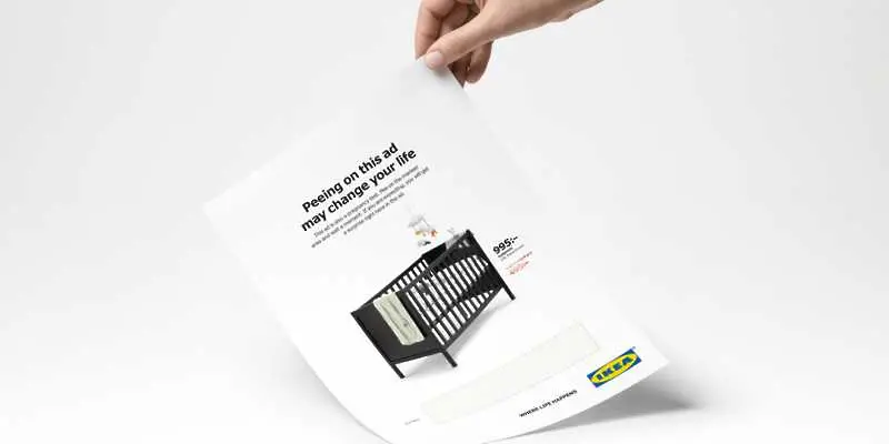 IKEA подходи нетрадиционно с печатна реклама