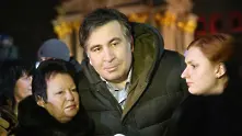 Маскирани мъже задържаха Михаил Саакашвили в Киев