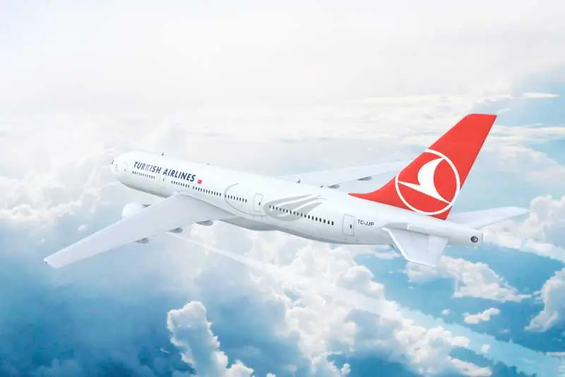 Turkish Airlines с рекордно висок трафик през януари 2018 г.