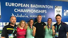 Сестри Стоеви станаха европейски шампионки по бадминтон
