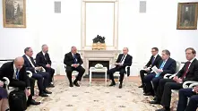 Тръба от Турски поток през България договорили Путин и Борисов