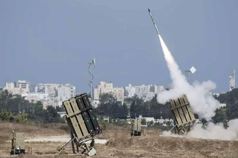 Израелската система за противовъздушна отбрана свали 27 ракети, изстреляни от ивицата Газа