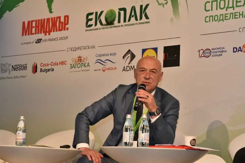 Тодор Бургуджиев, изпълнителен директор на ЕКОПАК България. Снимки: Дияна Георгиева