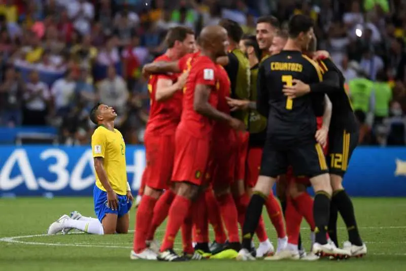 Бразилия е аут, Белгия е на полуфинал