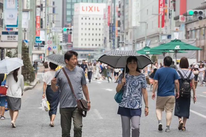 Над 71 хиляди души са хоспитализирани в Япония в резултат на горещините