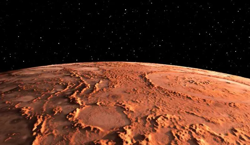 Откриха голямо езеро на Марс