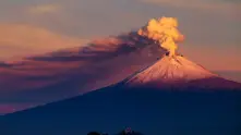 Изригна вулканът Попокатепетъл, няма опасност за населението