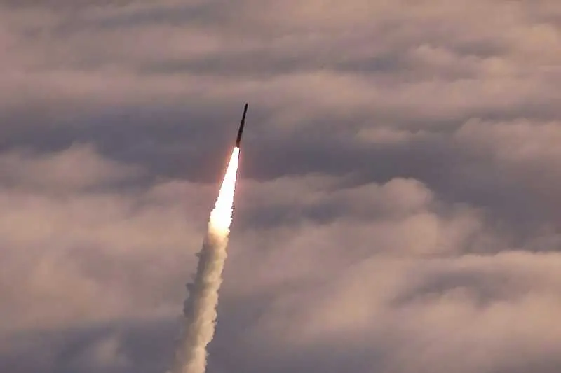 Американските военновъздушни сили тестват нова междуконтинентална ракета