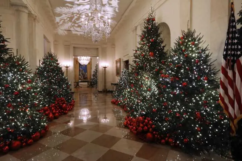 Красота и послания изпълват новата коледна украса на Белия дом (снимки) 