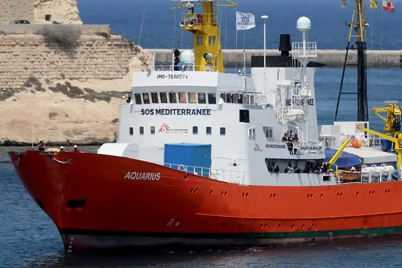  Спасителният кораб Акуариус прекратява операциите си в Средиземно море заради политически натиск