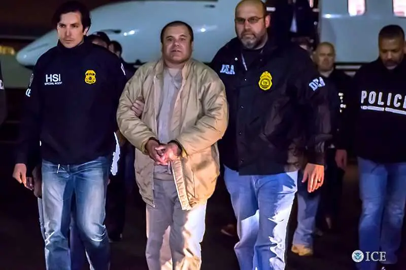 Мексиканският наркобос Ел Чапо виновен по 10 обвинения