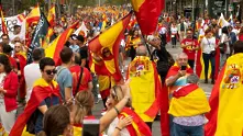 Стотици хиляди протестираха в Барселона под лозунга Самоопределението не е престъпление