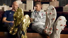 Дейвид Бекъм и Зинедин Зидан заедно в реклама на Adidas 