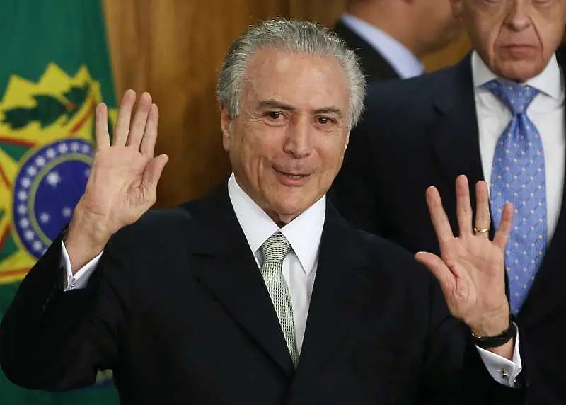 Бразилски прокурор: Бившият президент Мишел Темер е ръководил престъпна организация в продължение на 40 години