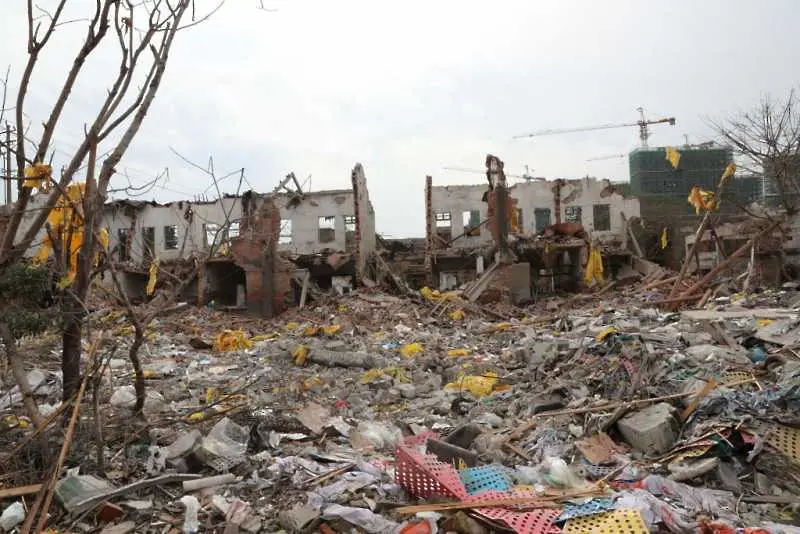 47 са вече загиналите при взрива в китайския химически завод, ранените са 640