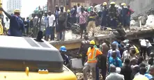 22 спасени до момента от отломките на рухналата сграда в Нигерия