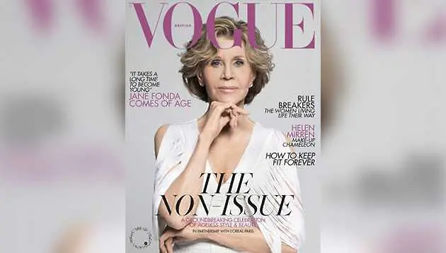 Възрастта не е проблем - на 81 г. Джейн Фонда стана корица на британския Vogue 