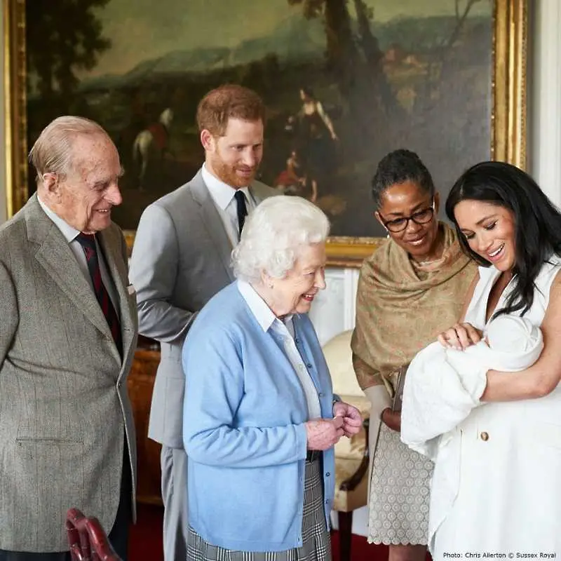 Обявиха името на кралското бебе на принц Хари и Меган Маркъл