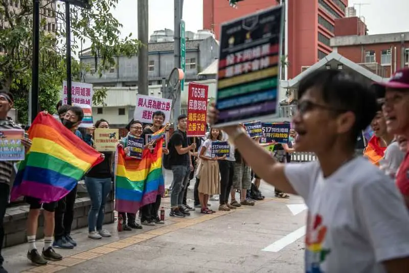 Тайван стана първата страна в Азия, узаконила еднополовите бракове
