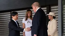 Тръмп e първият лидер, срещнал се с новия император на Япония