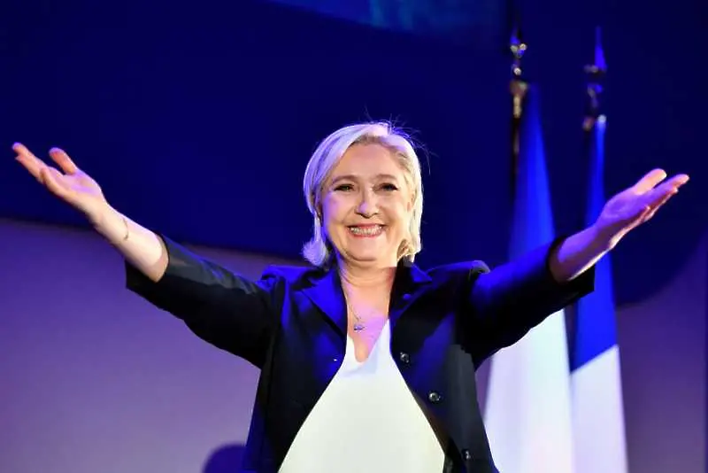 Окончателно: Партията на Марин льо Пен е първа на евровота във Франция, изпреварва на косъм формацията на Макрон