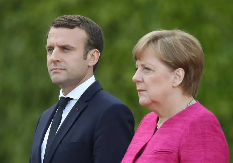 Макрон ще подкрепи Меркел, ако реши да се кандидатира за ръководен пост в ЕС