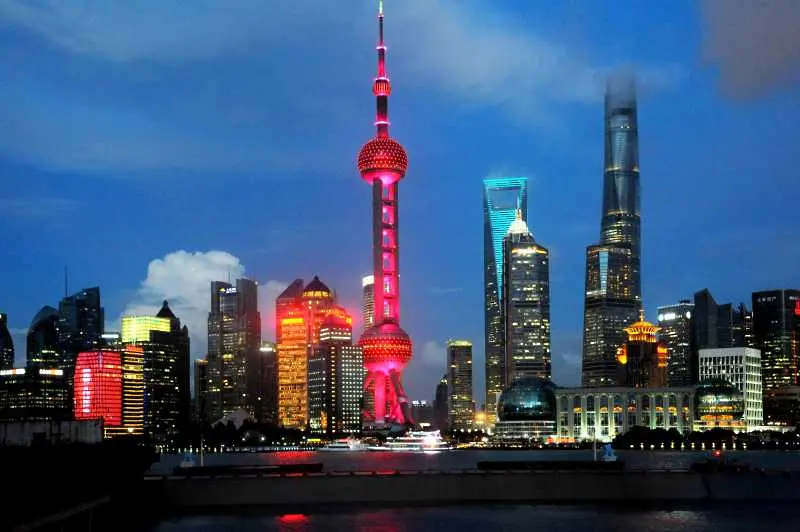 9. Световен финансов център ШанхайЛокация: Шанхай, КитайВисочина: 492 метраБрой етажи: 101Завършена през 2008 г.Пътуване с асансьор от земята до върха: 49 секунди. Снимка: Getty Images