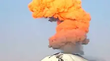 Зрелищно изригване на мексиканския вулкан Попокатепетъл(видео)