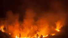 Пожар край Сухото езеро в Рила