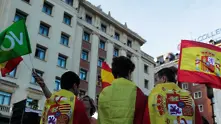 Хиляди излязоха на протест в Мадрид срещу каталунски сепаратисти 