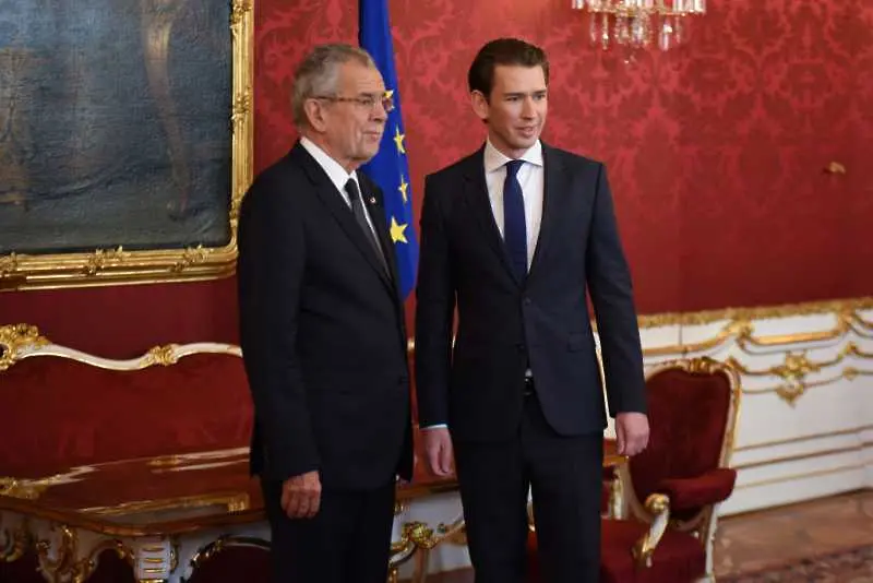  Президентът на Австрия даде на Курц мандат за съставяне на правителство