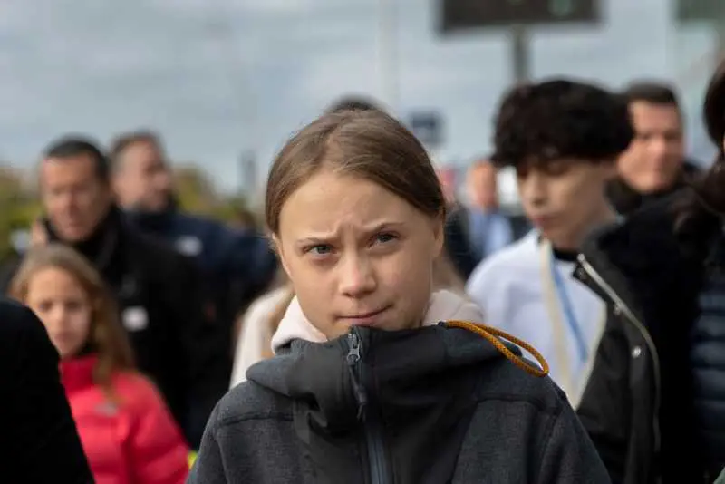 Грета Тунберг пристигна за марш на климата в Мадрид, отказа да говори с медиите